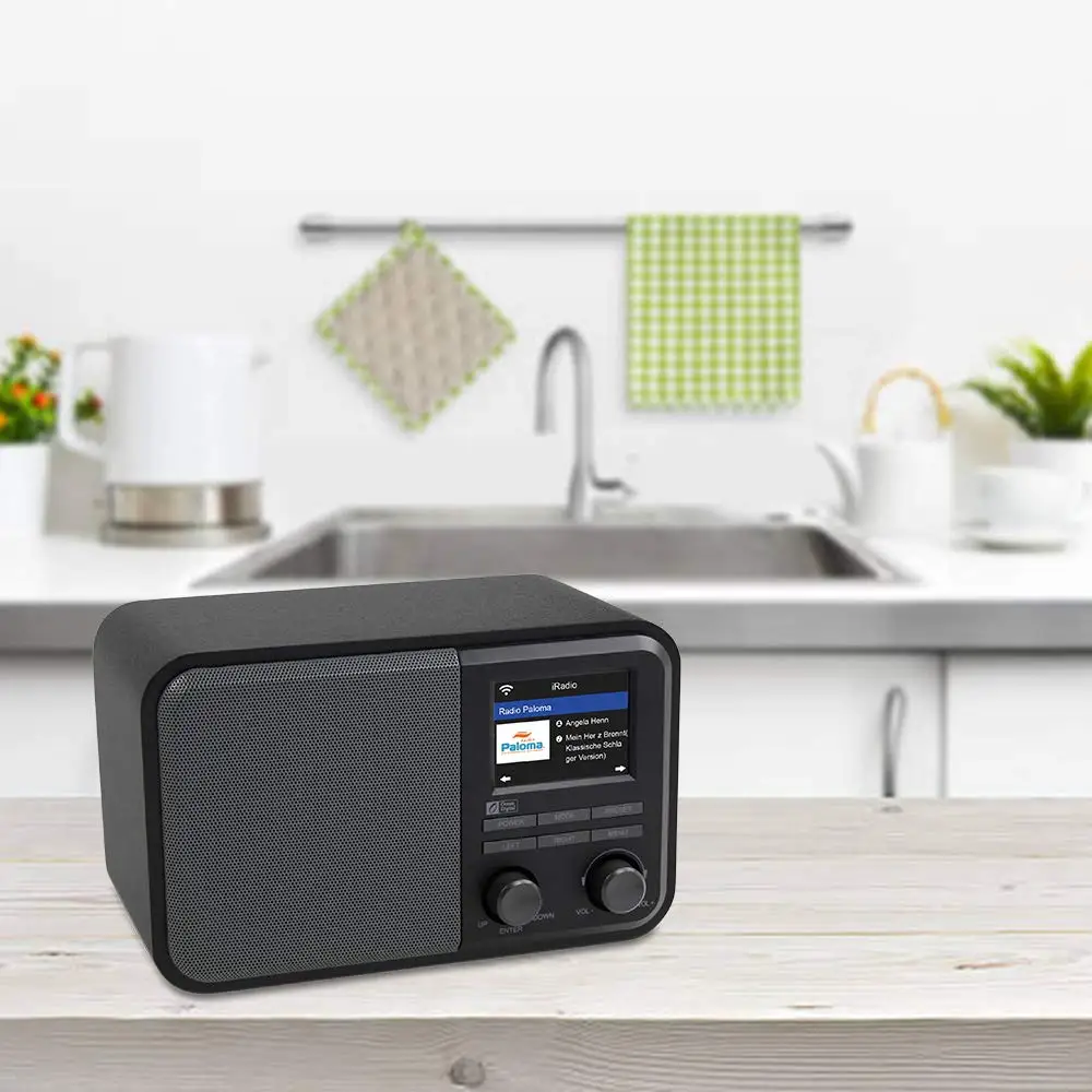 DAB+ WiFi радио океан цифровой WR-330 интернет радио многоязычное меню Bluetooth умное радио