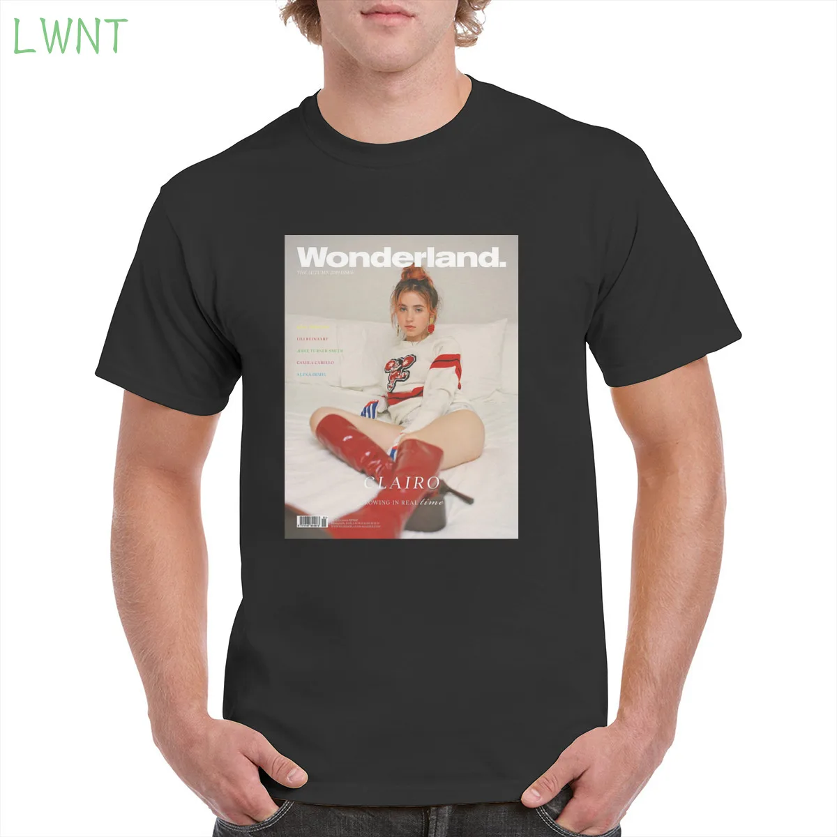 

100%Cotton Clairo Sofia wonderlond Tshirt Top Harajuku Aesthetic Tshirt Oversized clothes Female/Man