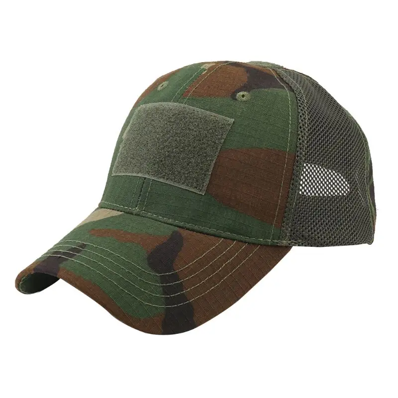 

U-образная камуфляжная Регулируемая Кепка, сетчатая Военная армейская Кепка для страйкбола, охоты и рыбалки