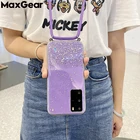 Чехол с блестками и звездами для Huawei Honor 8, 9 Lite, 9A, 8A, 8X, 30 Pro, X10, V30, Nova 5T, 4, 7, 3