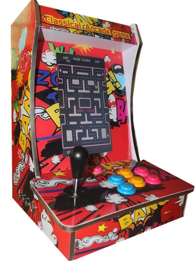 Ms. Pac-Man вертикальный бартоп/настольная Коктейльная аркадная машина с 412