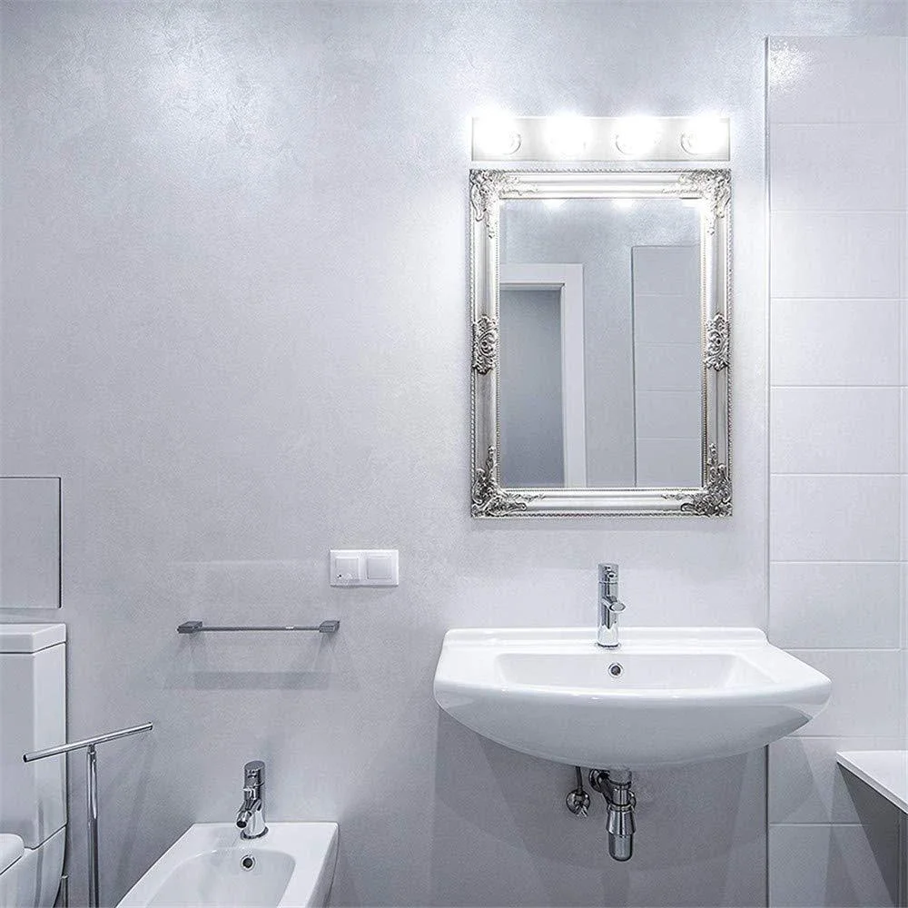 4 лампы стакан на присоске макияж зеркало светильник без штамповки портативный