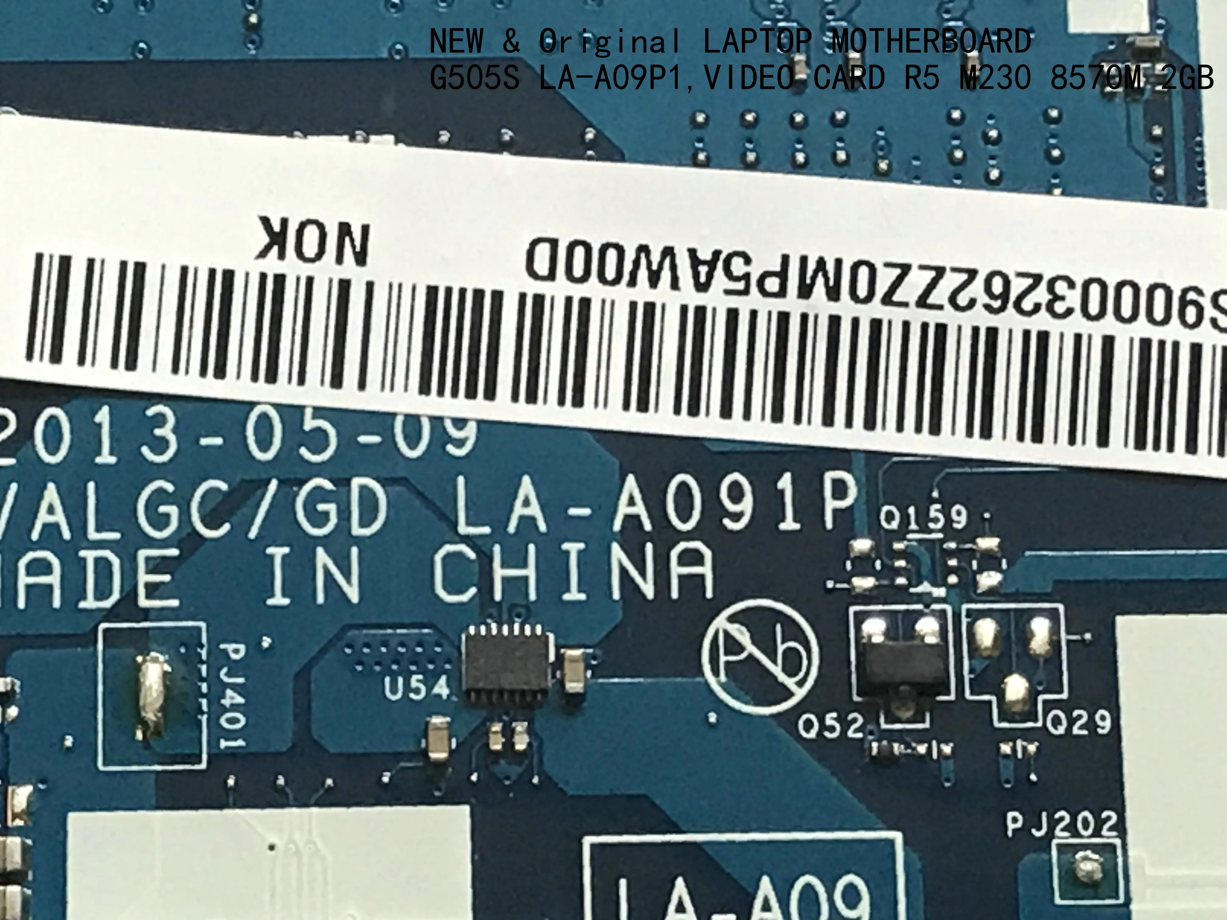 

Новый товар в наличии, материнская плата VALGC для ноутбука LENOVO G505S, видеокарта R5 M230 8570M 2 ГБ.