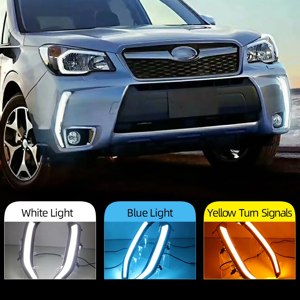 Автомобильный мигающий светильник для Subaru Forester 2013 2014 2015 2016 2017 2018 светодиодный