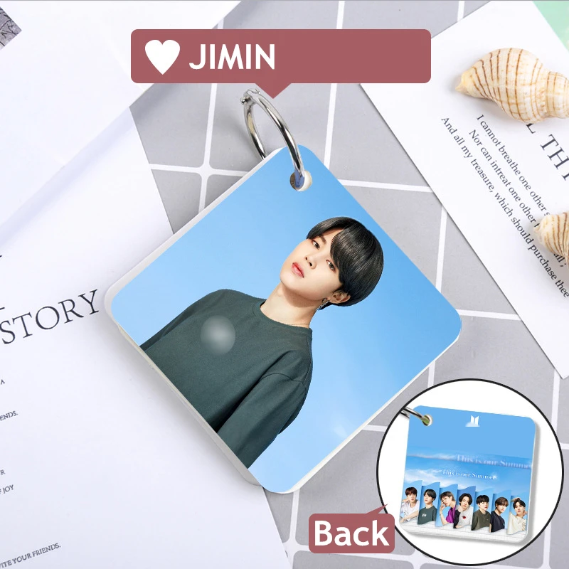 Оптовая продажа карманных блокнотов с фотоколлажем Bangtan Boys 2021 года летнего времени.