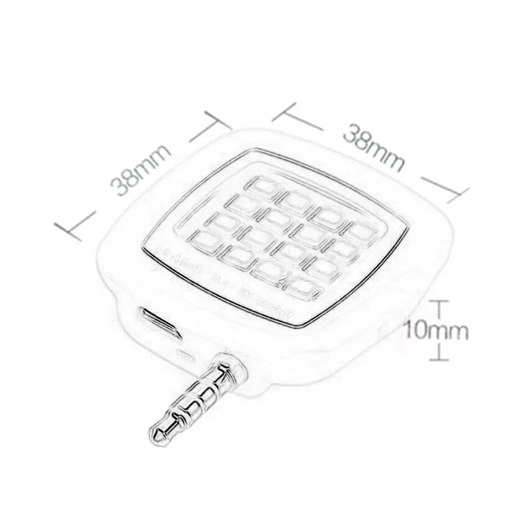 

Universal Selfie LED Ring Flash Light Portable Mobile Phone 36 LEDS Selfie Lamp Luminous Ring Clip For iPhone 8 7 6 Plus Samsung