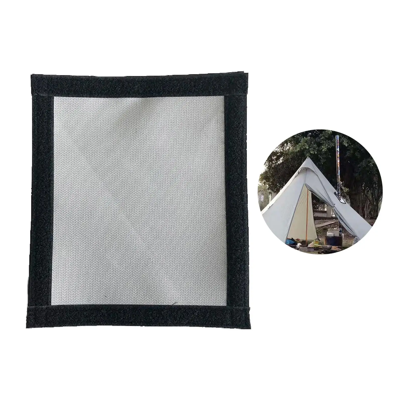 Stove Fire Pipe Ring Tent Wood Smoke Anti-scalding Prevent the from Being Burned | Спорт и развлечения