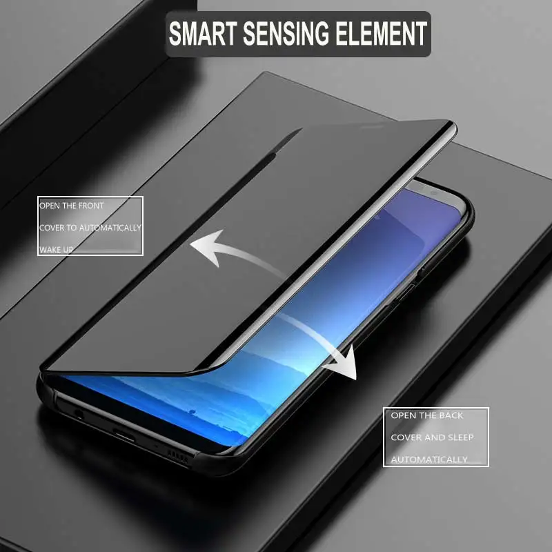 Роскошный Magentic умный зеркальный чехол для телефона Xiaomi Redmi Note 7 6 5 4x K20 8 Pro