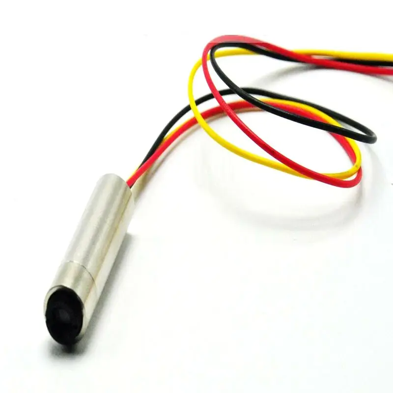 12mmx30mm Focusable 650nm  5mW Red Laser Dot Module  with TTL 0-15KHZ