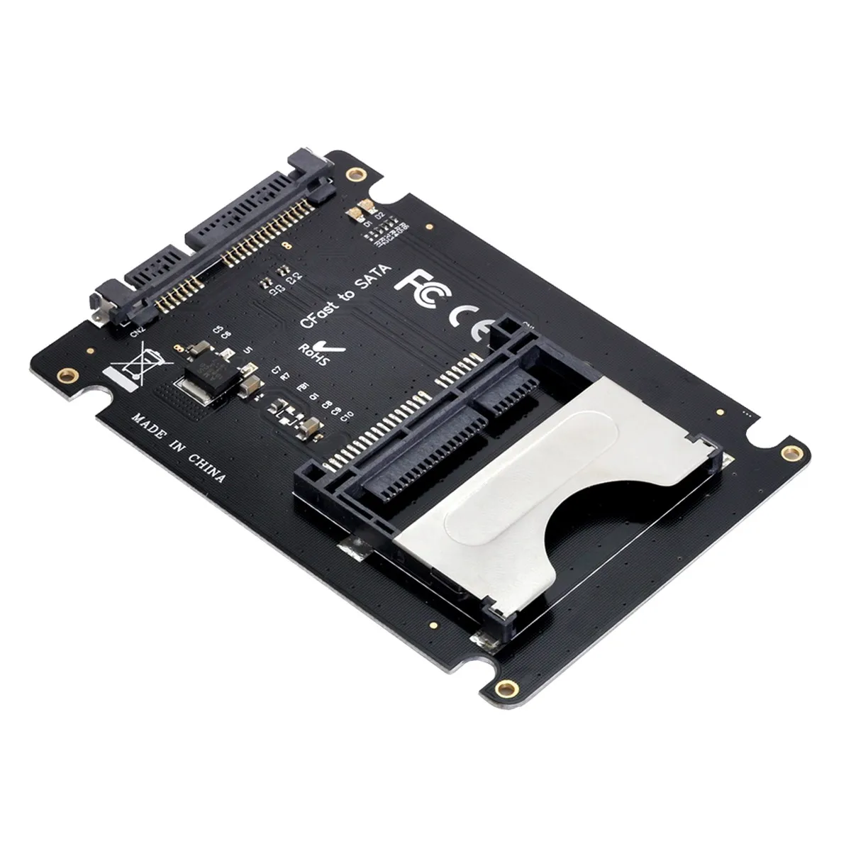 CYSM Chenyang ПК ноутбук CFast 2 0 к SATA адаптер для карт 5 дюйма Чехол SSD HDD кардридер |