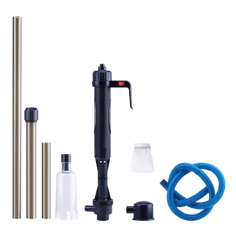 

Electric Aquarium Fish Tank Water Change Pump Water Changer Gravel Cleaner Siphon For Fish Tank Cleaning Accessories