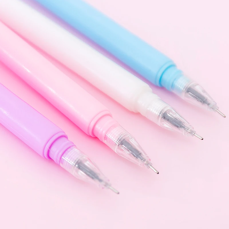 10 шт. мультяшные гелевые ручки милые творческие для учеников канцелярские