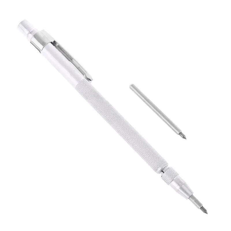 

Tungsten Carbide Tip Scriber Etching Engraving Pen with Clip & Magnet for Glass/Ceramics/Metal Sheet 97QD