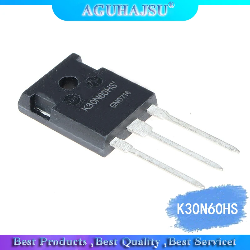 5 шт./лот K30N60HS K30N60 SKW30N60 SKW30N60HS IKW30N60HS 30N60 TO 247|Интегральные схемы| |