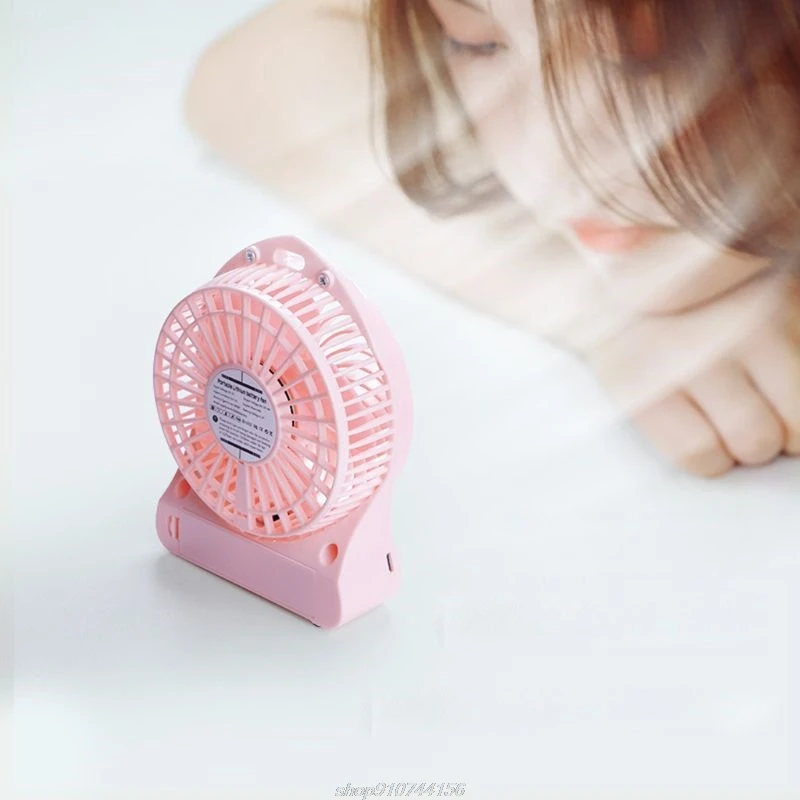 

193F Without 18650 Battery Portable Outdoor Fan Air Cooler Desk USB Fan Mute Cooler for PC Notebook Laptop Powebank USB Charger