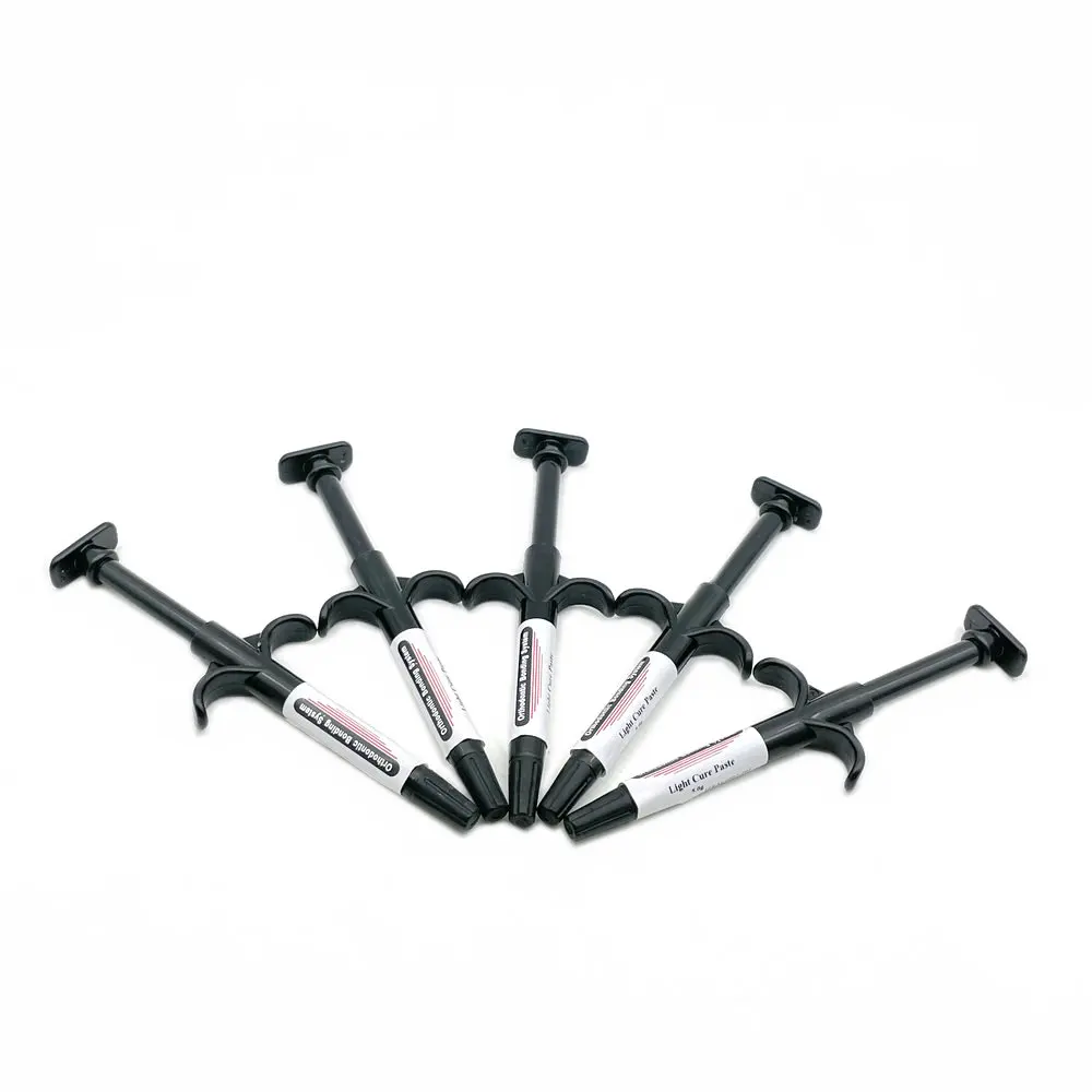 5 шт. ортодонтический зубной кронштейн для зубов клейкая светоотверждаемая паста