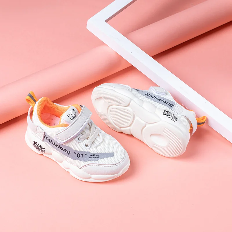 Детская спортивная обувь Мягкие кроссовки Детские для бега мальчиков с сеткой