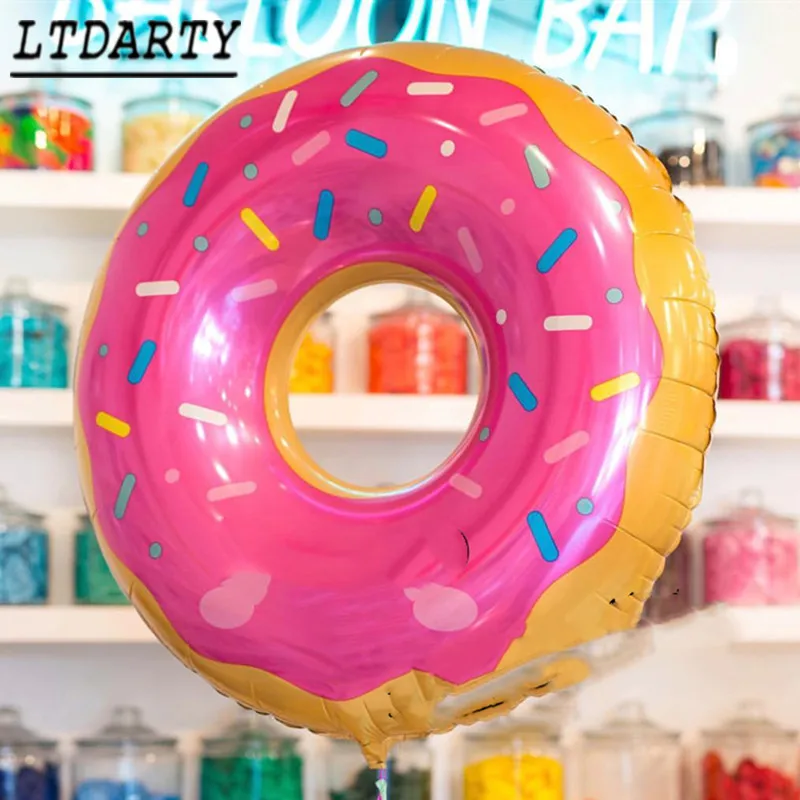 1 шт. пончики леденец на палочке День рождения наборы воздушных шаров милая