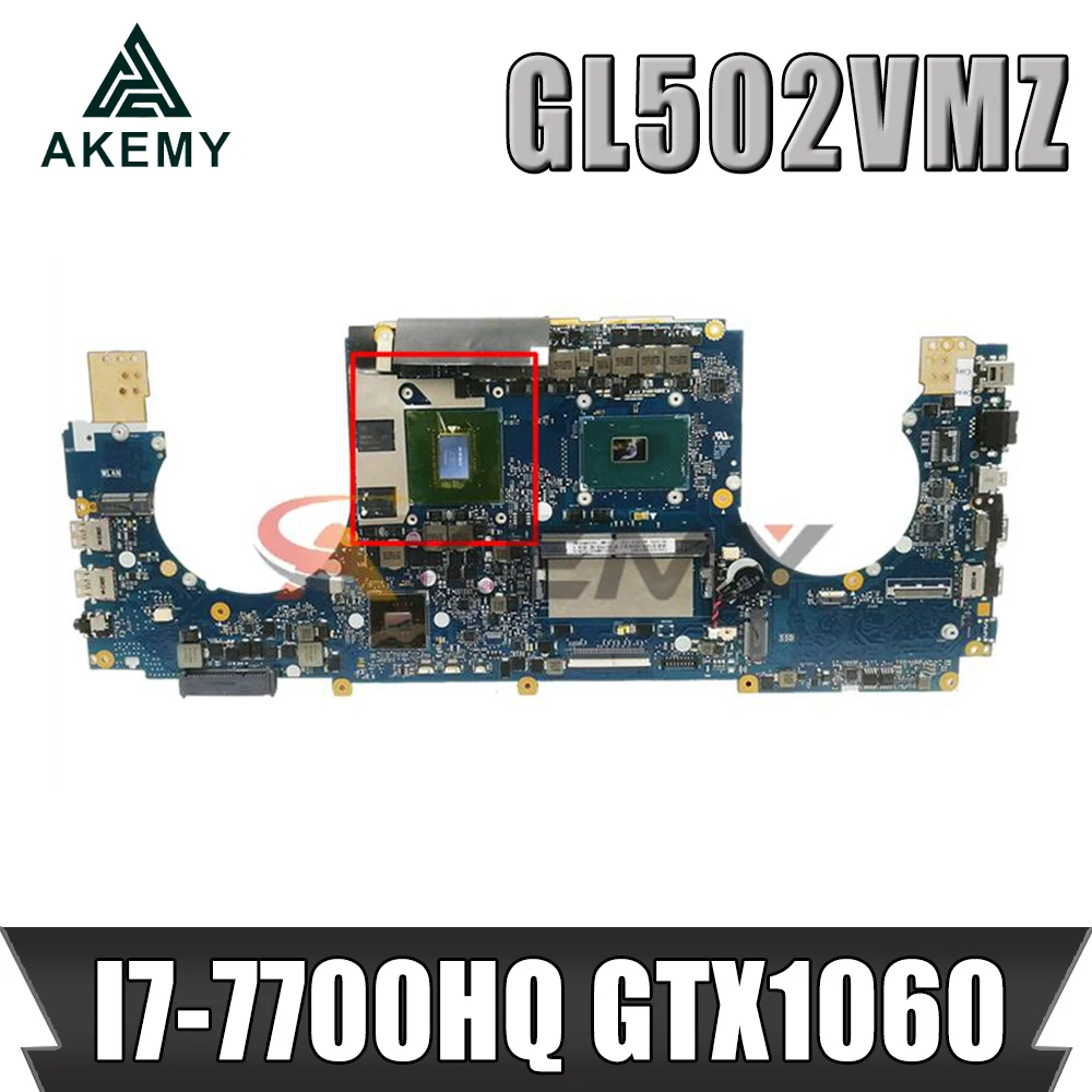 

Оригинальная материнская плата GL502VMZ с 8G/Φ для ASUS GL502VMZ GL502VMK GL502VML GL502VM, протестированная Материнская плата ноутбука