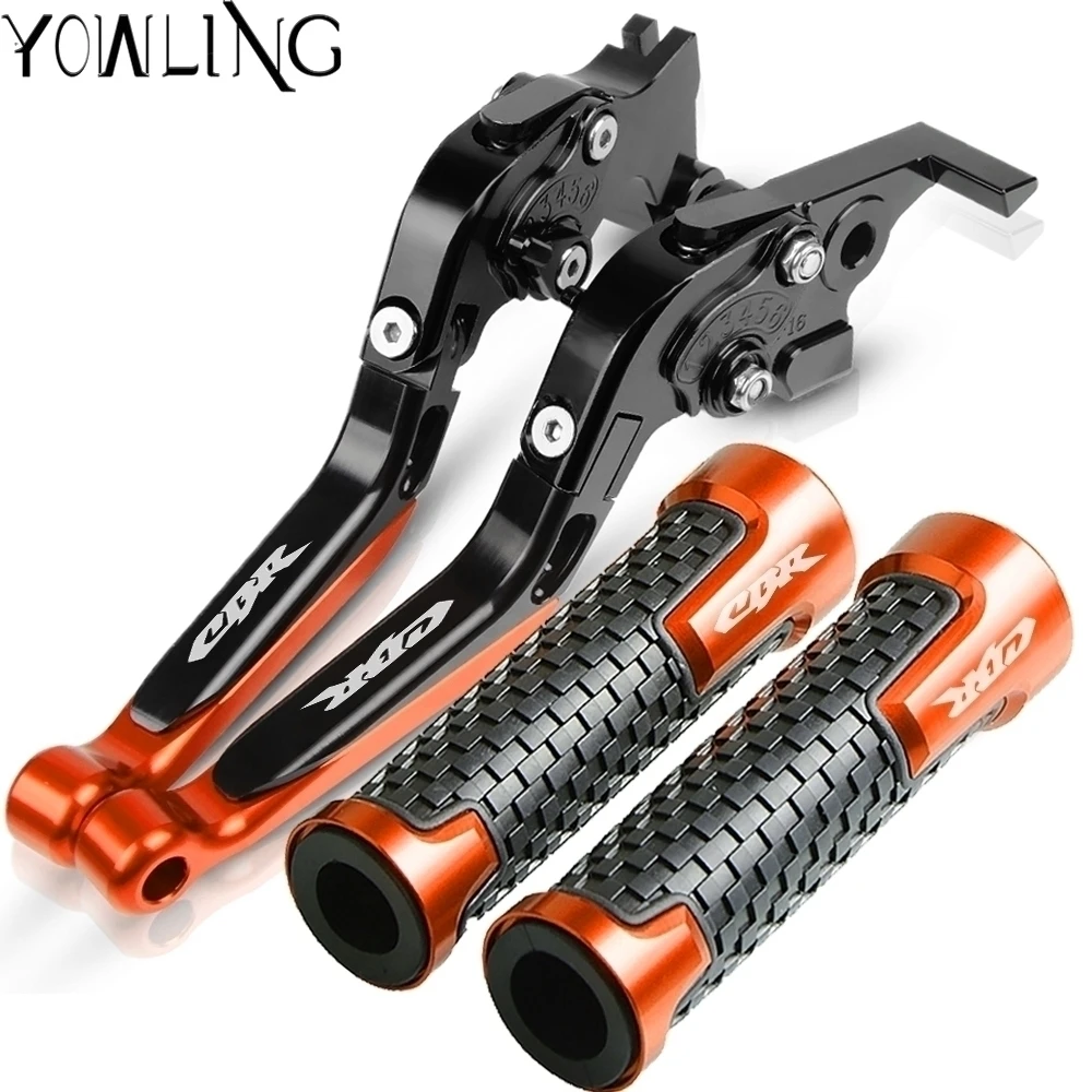 

Motorcycle Brake Clutch Lever Handle Grips For Honda CBR600F 1991 1992 1993 1994 1995 1996 1997 1998 1999 2000 2001 2002 2003