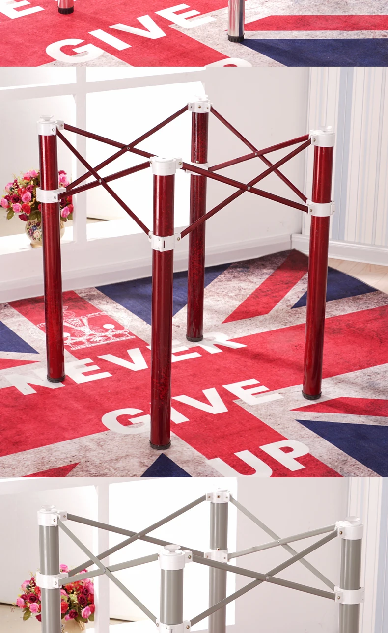 

Desk frame stainless steel mahjong table leg bracket folding frame adjustable shrink table foot fast table foot wrought iron