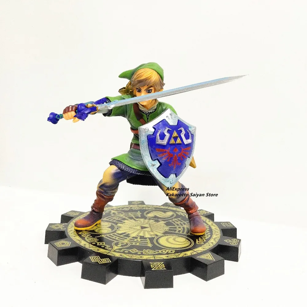 Zelda Skyward меч ПВХ фигурка 1/7 Аниме игра игрушка Zelda ссылка фигурка Коллекционная модель игрушки