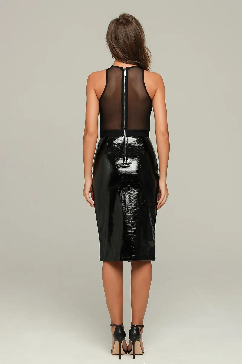 

Celebrity Party Dresses Women Night Club Bodycon Bandage Dress Black Evening Sexy Dress Vestidos