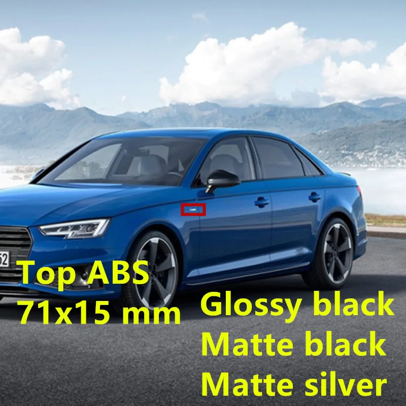 Оригинальный значок с надписью автомобильные аксессуары наклейка для Audi S line Sline