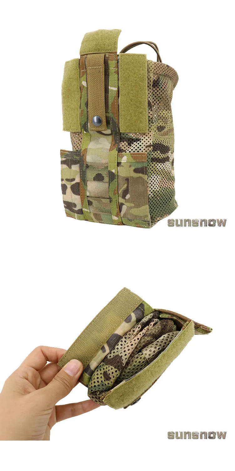 Tactical Storage Recycling Bag Outdoor Sports Folding Bag Camouflage Color