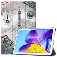 for honor tab 7 tablet cases stand holder shockproof protective cover for huawei enjoy tablet 2 matepad t 10s print flip sleeve