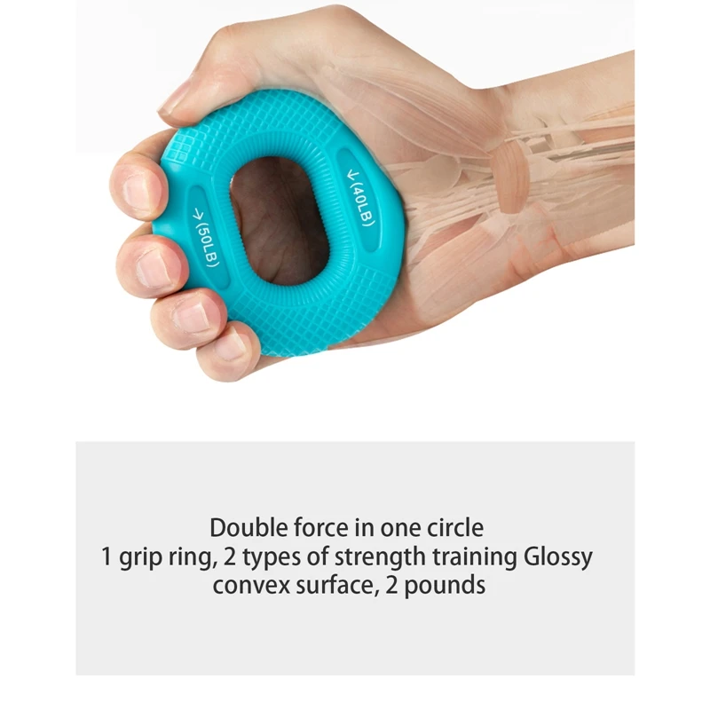 

Hand Strength Finger Trainer 6 Color Silicone Hand Strength Enhancer Grip Forceps For Muscle Training At Home Or In The Gym