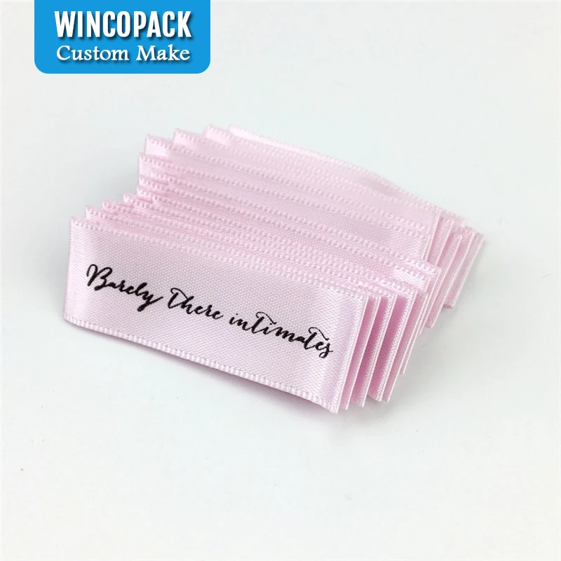 Сатиновая этикетка для одежды моющаяся высокой четкости WL065 | Дом и сад