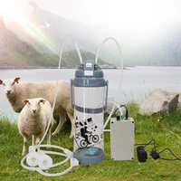 3l electric milking machine for goat cattle automatic vacuum motor pump milker 110v 240v electric milker for farm livestock tool