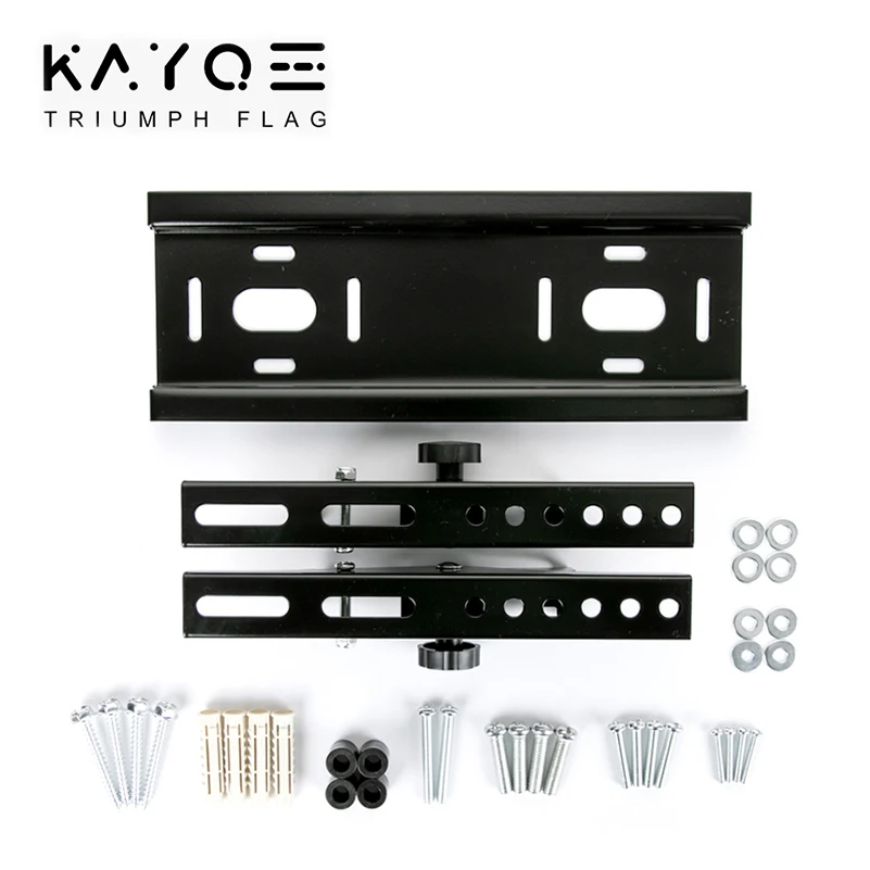 

Universal 25KG Adjustable Tilt TV Wall Mount Bracket Flat Panel TV Frame Support 15 Tilt for 14-32 Inch LCD LED Monitor 55lbs