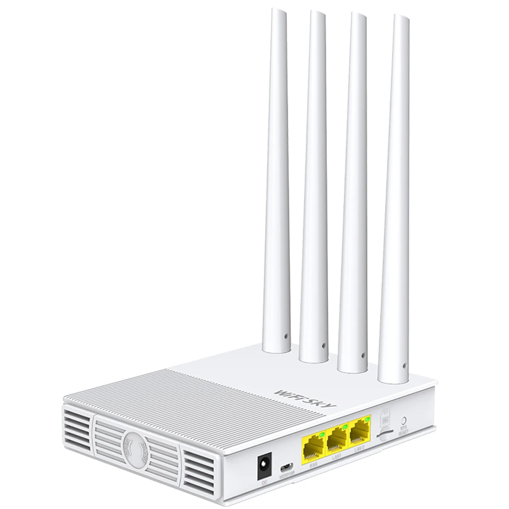 

Wi-Fi SKY 4G LTE домашний роутер Wi-Fi 2,4G + 4G 4 антенны 300 Мбит/с LAN/WAN SIM-карта Wi-Fi адаптер с покрытием вилка US / EU