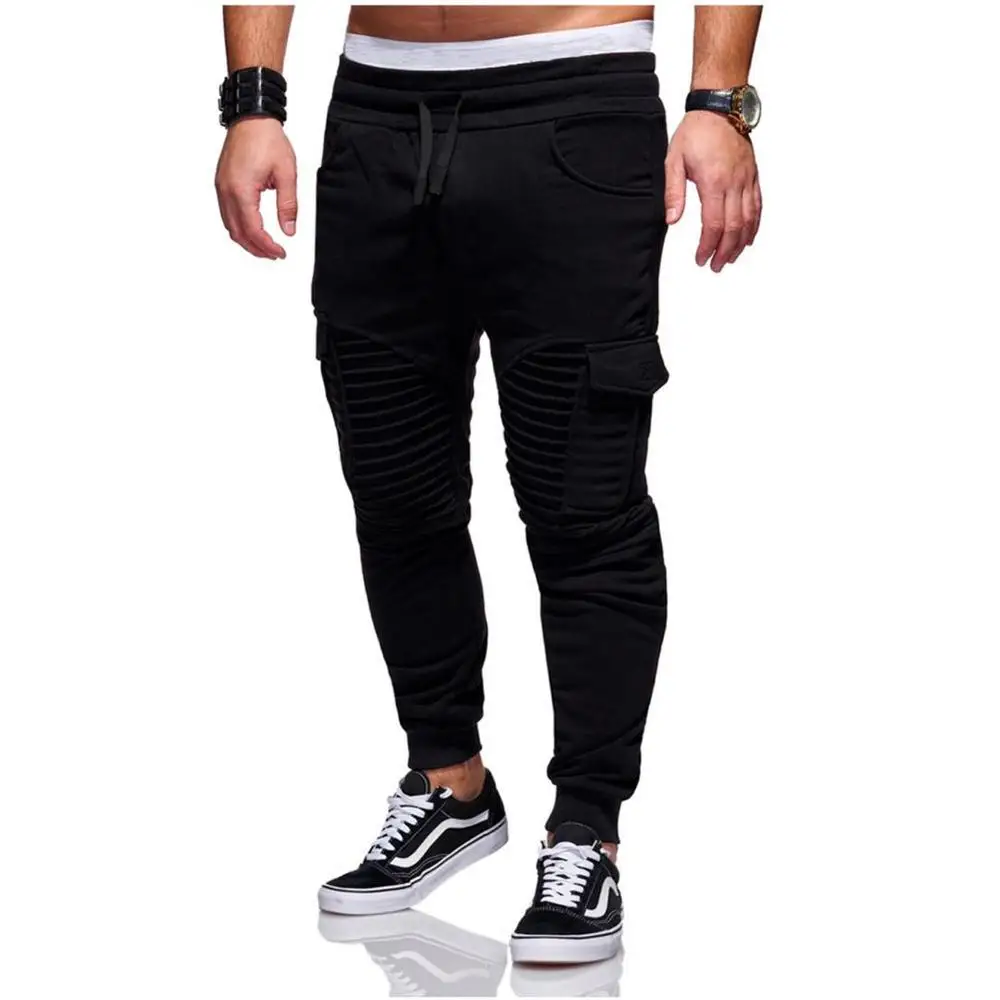 

Autumn and winterCasual Sports Pants Men's Joggers Fitness Sports Trousers New Fashion Printed Muscle Man Fit Training Pants Mal