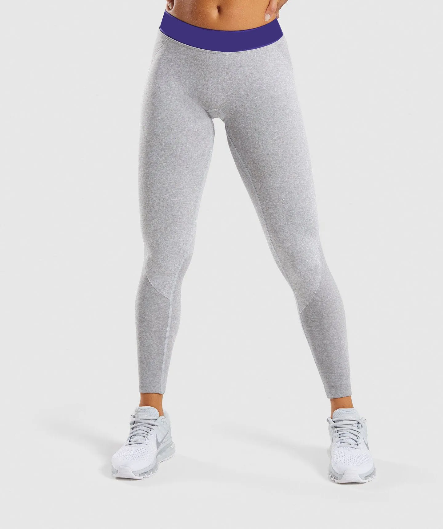 Женская эластичная лента для йоги фитнеса с низкой талией быстросохнущая тонкая