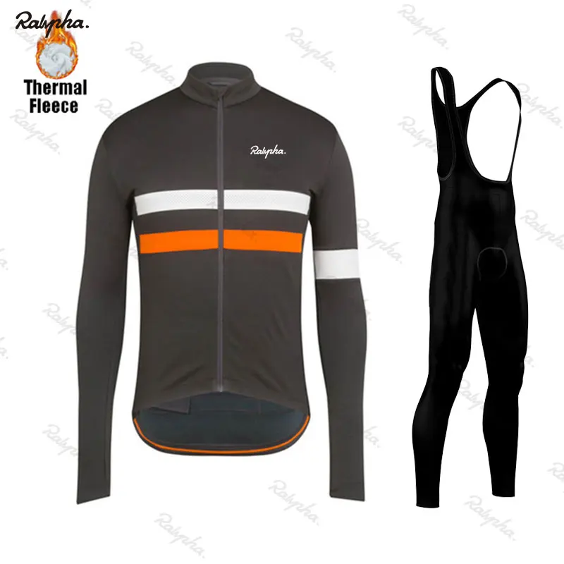 RCC Новый Raphaful зимний теплый флисовый комплект одежда для велоспорта мужской