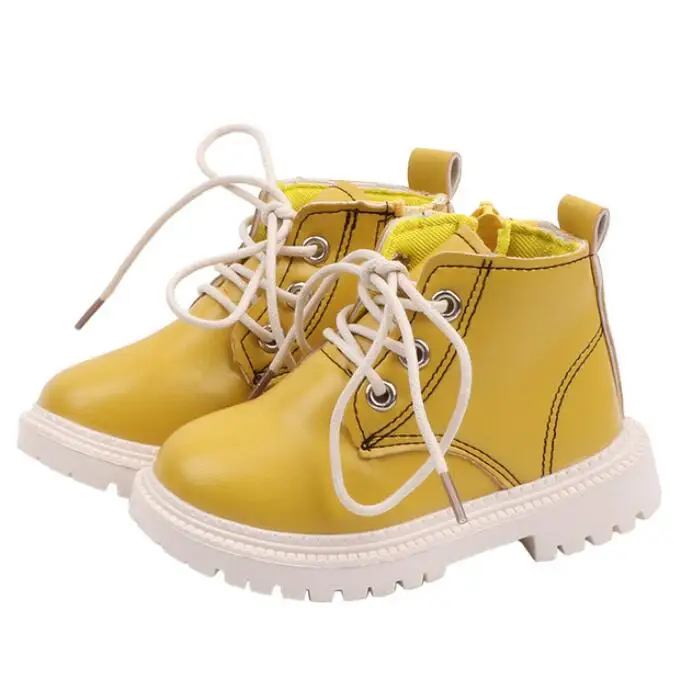 Новинка года; зимняя детская обувь; водонепроницаемые ботинки martin из искусственной кожи; детские зимние ботинки; брендовые резиновые сапоги для девочек и мальчиков; модные кроссовки