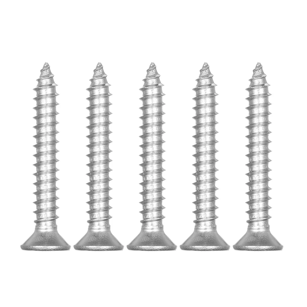 5pcs*Tapping Screw A2 DIN7982 #10 304 Self-tapping Screws 4.8mm*12mm/4.8mm*25mm/4.8mm*32mm Various Sizes High Quality DIY | Инструменты