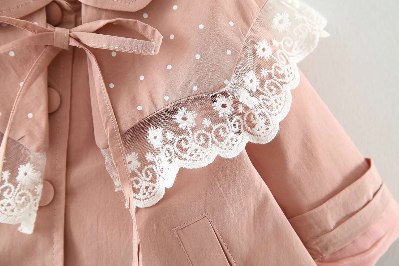 Осенне-весенняя верхняя одежда для девочек Новинка 2019 года детское модное