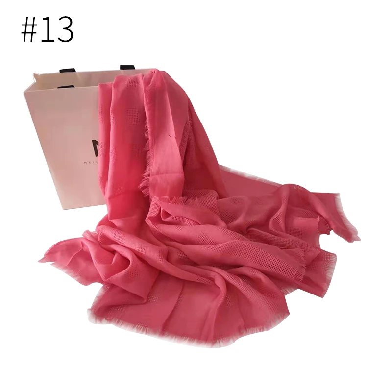 Fashion solid color scarf viscose scarf piercing plaid shawl plain scarves maxi hijab muslim head hijabs wrap muffler 10pcs/lot