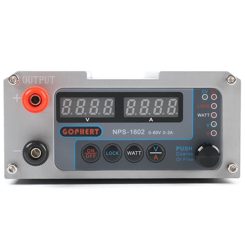 NPS-1600 NPS-1601 NPS-1602 32V 5A 60V 3A 16V 10A Регулируемый источник питания постоянного тока постоянное напряжение источника постоянного тока ватт