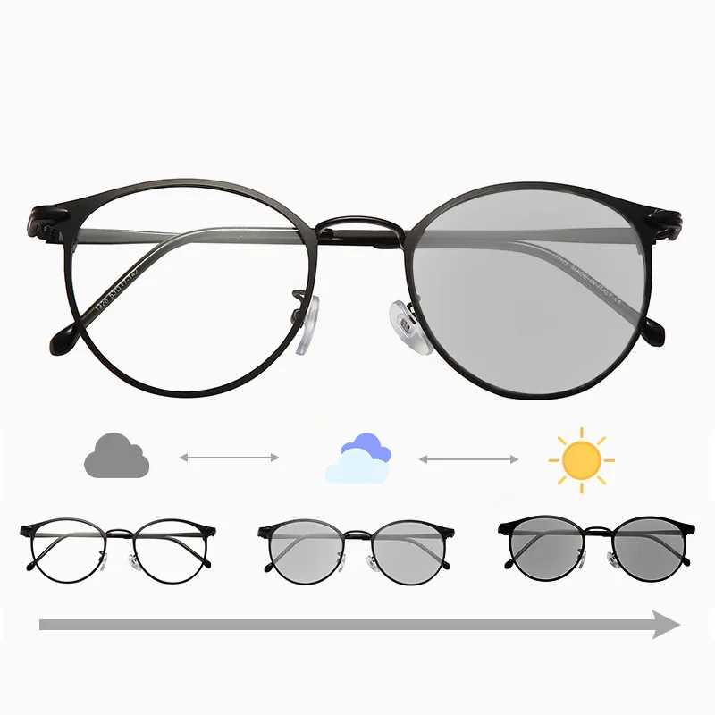

Фотохромные солнцезащитные очки для мужчин и женщин, модные очки хамелеон с защитой от сисветильник, меняющие цвет, для вождения, ночного видения, 2021