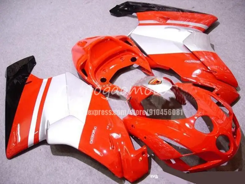 

New ABS Injection motorcycle Fairings body kits Fit For orange white Ducati 749 999 749s 999s 2003-2004 03 04 Fairing Bodywork