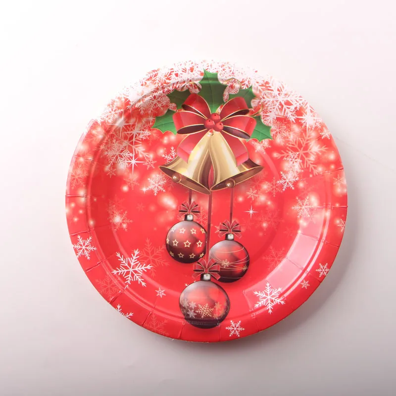 10 шт. Тыква тарелка для ужина фрукты еда столовая посуда одноразовый круглый