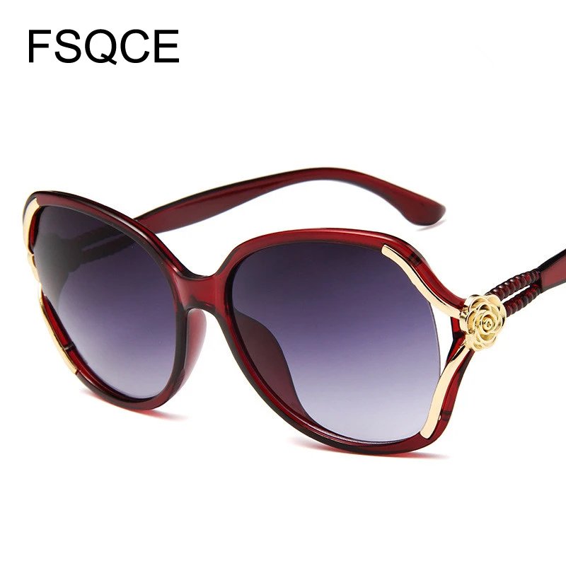 Солнцезащитные очки женские в ретро стиле роскошные модные солнечные для