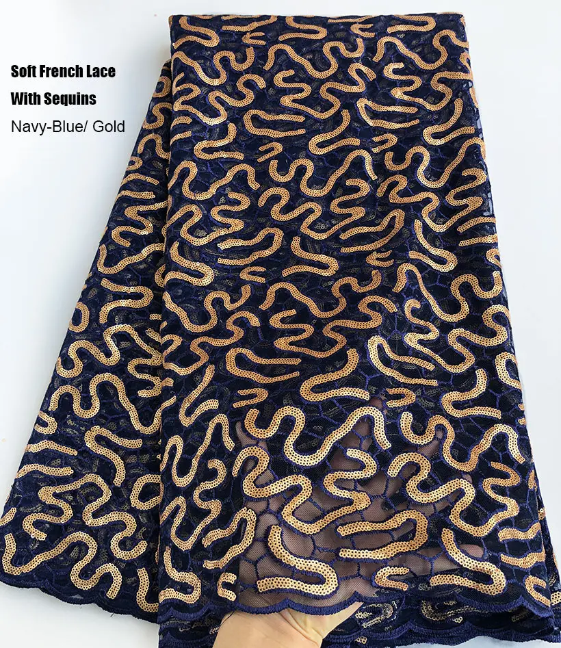 Блестящая розовая французская кружевная африканская сетчатая Тюлевая ткань с