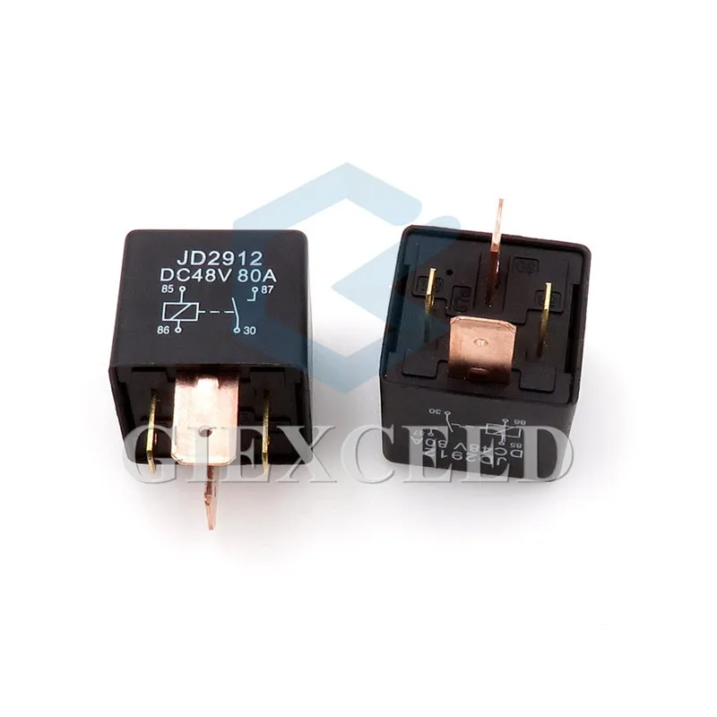 DC 12V 60V автомобильное реле для грузовика медные ножки долгий срок службы 80A 4 Pin