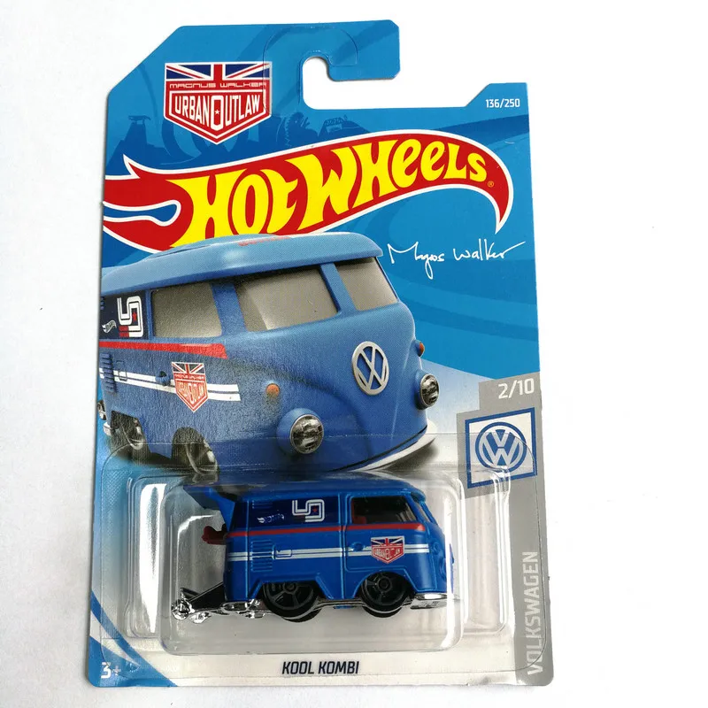 Hot Wheels 1: 64 Автомобиль NO.129-173 VOLKSWAGEN CHEVY SPIDER-MOBILE металлическая литая модель автомобиля детские игрушки подарок - Цвет: 136-2019